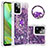 Funda Silicona Carcasa Goma Bling-Bling con Anillo de dedo Soporte YB1 para Motorola Moto G Power 5G (2023)