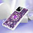 Funda Silicona Carcasa Goma Bling-Bling con Anillo de dedo Soporte YB1 para Motorola Moto G Power 5G (2023)