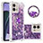 Funda Silicona Carcasa Goma Bling-Bling con Anillo de dedo Soporte YB1 para Motorola Moto G Stylus (2023) 4G