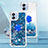 Funda Silicona Carcasa Goma Bling-Bling con Anillo de dedo Soporte YB1 para Samsung Galaxy A04E