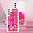 Funda Silicona Carcasa Goma Bling-Bling con Anillo de dedo Soporte YB1 para Samsung Galaxy Quantum4 5G