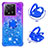 Funda Silicona Carcasa Goma Bling-Bling con Anillo de dedo Soporte YB2 para Xiaomi Mi 13T 5G