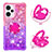 Funda Silicona Carcasa Goma Bling-Bling con Anillo de dedo Soporte YB2 para Xiaomi Poco F5 5G