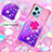 Funda Silicona Carcasa Goma Bling-Bling con Anillo de dedo Soporte YB2 para Xiaomi Poco X5 5G