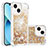 Funda Silicona Carcasa Goma Bling-Bling S01 para Apple iPhone 14