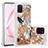 Funda Silicona Carcasa Goma Bling-Bling S01 para Samsung Galaxy A81