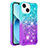 Funda Silicona Carcasa Goma Bling-Bling S02 para Apple iPhone 13