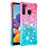 Funda Silicona Carcasa Goma Bling-Bling S02 para Samsung Galaxy A21