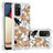 Funda Silicona Carcasa Goma Bling-Bling S03 para Samsung Galaxy A02s