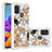 Funda Silicona Carcasa Goma Bling-Bling S03 para Samsung Galaxy A21s