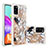 Funda Silicona Carcasa Goma Bling-Bling S03 para Samsung Galaxy A41