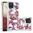 Funda Silicona Carcasa Goma Bling-Bling S03 para Samsung Galaxy F12