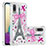 Funda Silicona Carcasa Goma Bling-Bling S03 para Samsung Galaxy M02