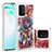 Funda Silicona Carcasa Goma Bling-Bling S03 para Samsung Galaxy M80S