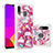 Funda Silicona Carcasa Goma Bling-Bling S04 para Samsung Galaxy M10S