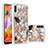 Funda Silicona Carcasa Goma Bling-Bling S04 para Samsung Galaxy M11