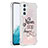 Funda Silicona Carcasa Goma Bling-Bling YB1 para Samsung Galaxy Quantum4 5G