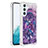 Funda Silicona Carcasa Goma Bling-Bling YB1 para Samsung Galaxy Quantum4 5G