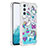 Funda Silicona Carcasa Goma Bling-Bling YB1 para Samsung Galaxy Quantum4 5G