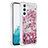 Funda Silicona Carcasa Goma Bling-Bling YB3 para Samsung Galaxy Quantum4 5G