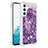 Funda Silicona Carcasa Goma Bling-Bling YB3 para Samsung Galaxy Quantum4 5G