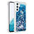 Funda Silicona Carcasa Goma Bling-Bling YB3 para Samsung Galaxy Quantum4 5G