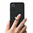 Funda Silicona Carcasa Ultrafina Goma con Magnetico Anillo de dedo Soporte A02 para Samsung Galaxy A51 5G