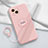 Funda Silicona Carcasa Ultrafina Goma con Magnetico Anillo de dedo Soporte A06 para Apple iPhone 14