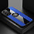 Funda Silicona Carcasa Ultrafina Goma con Magnetico Anillo de dedo Soporte A07 para Samsung Galaxy S21 Plus 5G
