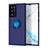 Funda Silicona Carcasa Ultrafina Goma con Magnetico Anillo de dedo Soporte JM1 para Samsung Galaxy Note 20 Ultra 5G
