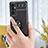 Funda Silicona Carcasa Ultrafina Goma con Magnetico Anillo de dedo Soporte JM2 para Samsung Galaxy A15 4G