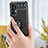 Funda Silicona Carcasa Ultrafina Goma con Magnetico Anillo de dedo Soporte JM2 para Samsung Galaxy A32 5G