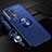 Funda Silicona Carcasa Ultrafina Goma con Magnetico Anillo de dedo Soporte JM3 para Samsung Galaxy A72 5G