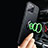 Funda Silicona Carcasa Ultrafina Goma con Magnetico Anillo de dedo Soporte para Apple iPhone 14 Pro Max