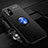 Funda Silicona Carcasa Ultrafina Goma con Magnetico Anillo de dedo Soporte para Samsung Galaxy M40S