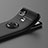 Funda Silicona Carcasa Ultrafina Goma con Magnetico Anillo de dedo Soporte para Xiaomi POCO C31