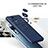 Funda Silicona Carcasa Ultrafina Goma con Magnetico Anillo de dedo Soporte QW1 para Xiaomi Mi 12T 5G