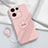 Funda Silicona Carcasa Ultrafina Goma con Magnetico Anillo de dedo Soporte S02 para Oppo Reno9 Pro 5G