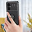 Funda Silicona Carcasa Ultrafina Goma con Magnetico Anillo de dedo Soporte SD1 para Xiaomi Poco M4 5G