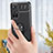 Funda Silicona Carcasa Ultrafina Goma con Magnetico Anillo de dedo Soporte SD1 para Xiaomi Poco M4 Pro 5G