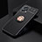 Funda Silicona Carcasa Ultrafina Goma con Magnetico Anillo de dedo Soporte SD2 para Xiaomi Redmi Note 11T Pro 5G