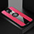 Funda Silicona Carcasa Ultrafina Goma con Magnetico Anillo de dedo Soporte T01 para Xiaomi Redmi K30 Pro 5G