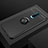Funda Silicona Carcasa Ultrafina Goma con Magnetico Anillo de dedo Soporte T02 para Oppo RX17 Pro