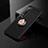 Funda Silicona Carcasa Ultrafina Goma con Magnetico Anillo de dedo Soporte T02 para Xiaomi Mi 10