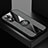 Funda Silicona Carcasa Ultrafina Goma con Magnetico Anillo de dedo Soporte X01L para OnePlus Nord N20 5G