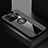 Funda Silicona Carcasa Ultrafina Goma con Magnetico Anillo de dedo Soporte X01L para Realme GT Neo6 5G