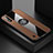 Funda Silicona Carcasa Ultrafina Goma con Magnetico Anillo de dedo Soporte X01L para Samsung Galaxy A01 SM-A015