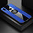 Funda Silicona Carcasa Ultrafina Goma con Magnetico Anillo de dedo Soporte X01L para Samsung Galaxy A10s