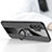Funda Silicona Carcasa Ultrafina Goma con Magnetico Anillo de dedo Soporte X01L para Samsung Galaxy A32 4G