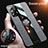 Funda Silicona Carcasa Ultrafina Goma con Magnetico Anillo de dedo Soporte X01L para Samsung Galaxy A52 4G